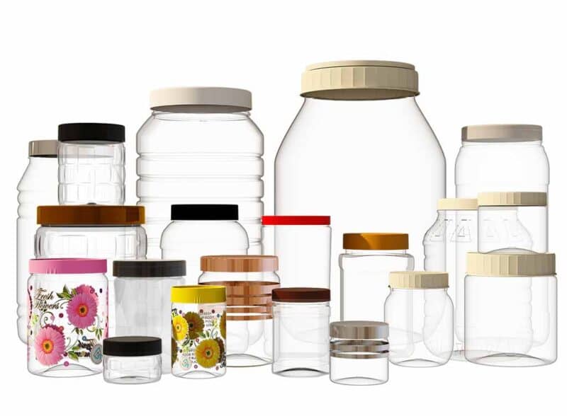 container and jars